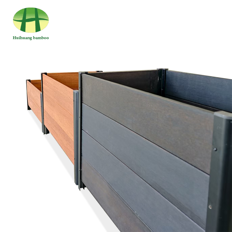 Velit tempestas resistentia Bamboo plantator lignum compositum plantator box