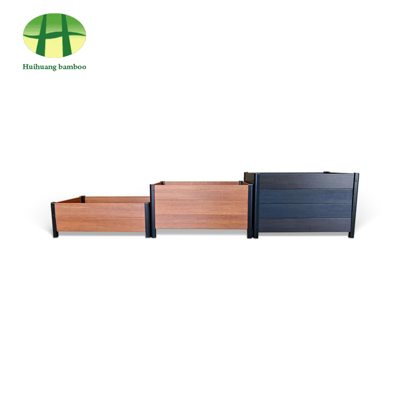 Velit tempestas resistentia Bamboo plantator lignum compositum plantator box