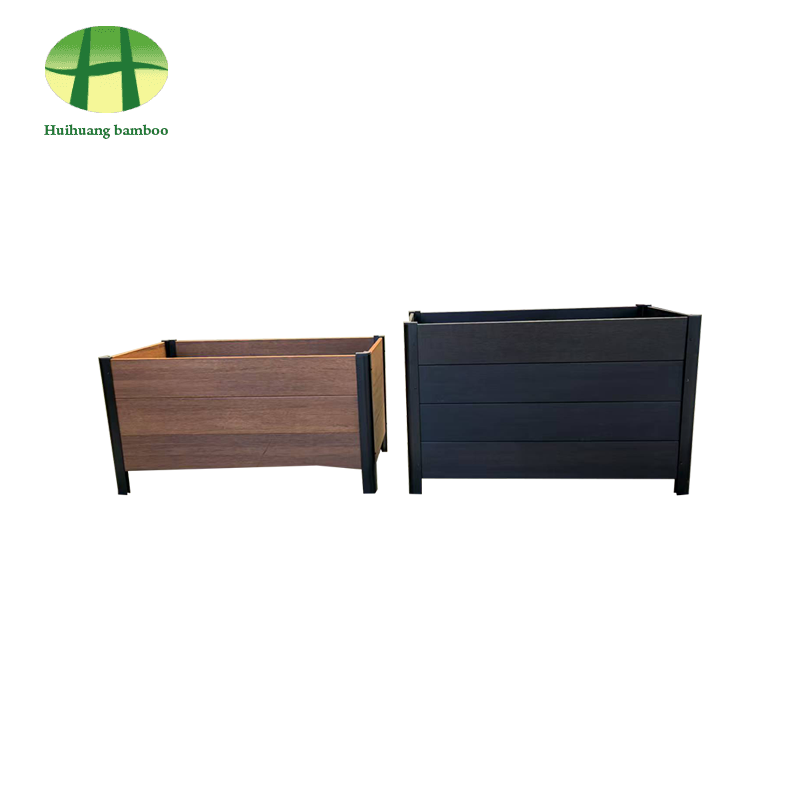 Velit tempestas resistentia Bamboo plantator lignum compositum plantator box