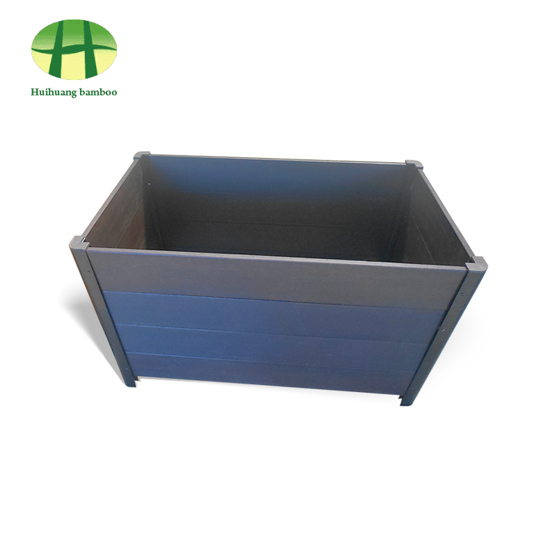 Velit tempestas resistentia Bamboo plantator lignum compositum plantator box